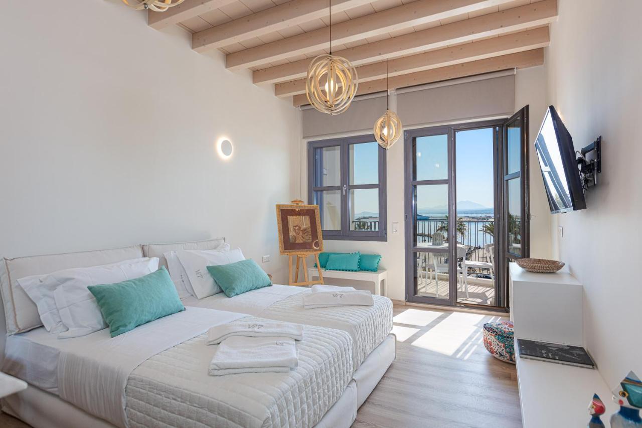 V77 Seafront Suites Rethymnon Exterior foto