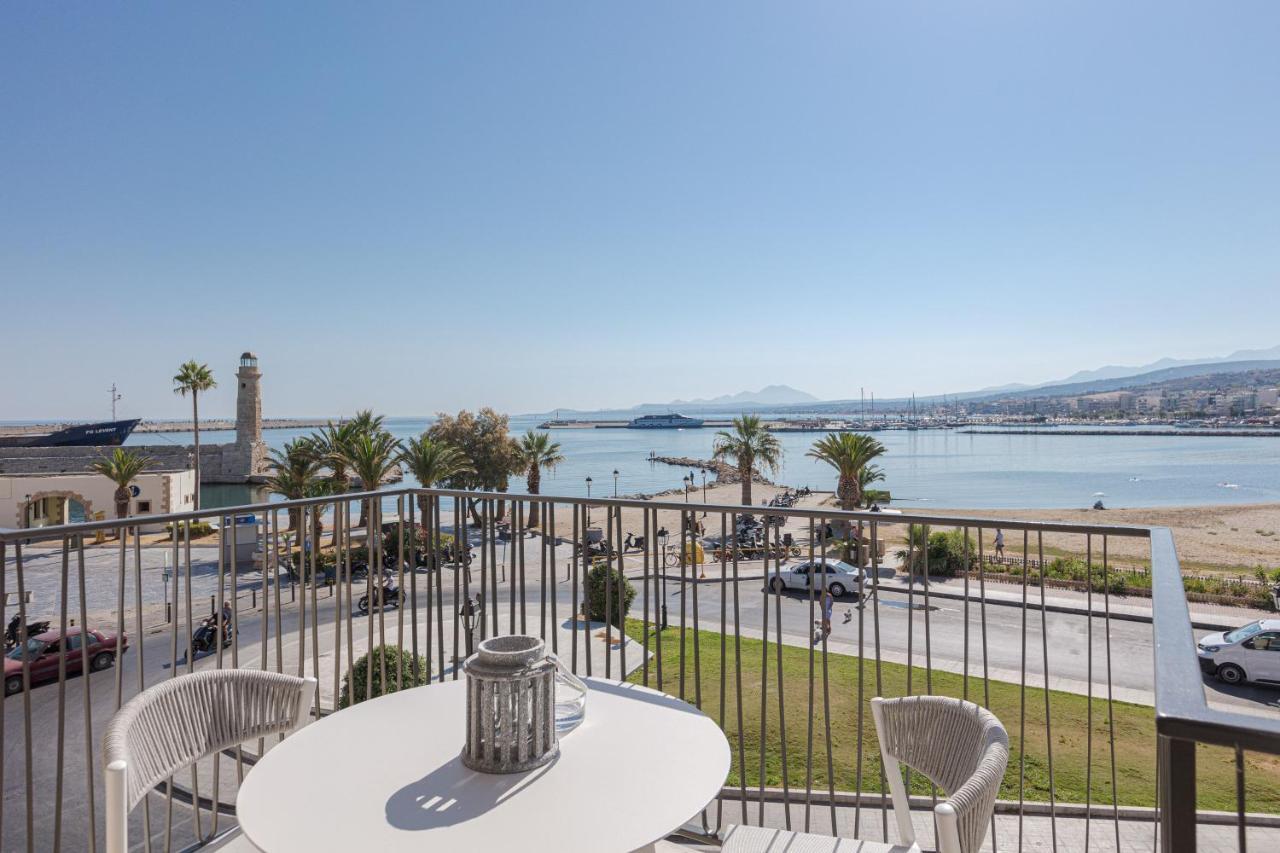 V77 Seafront Suites Rethymnon Exterior foto