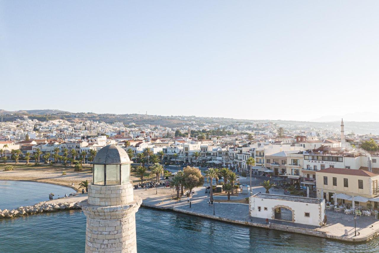 V77 Seafront Suites Rethymnon Exterior foto