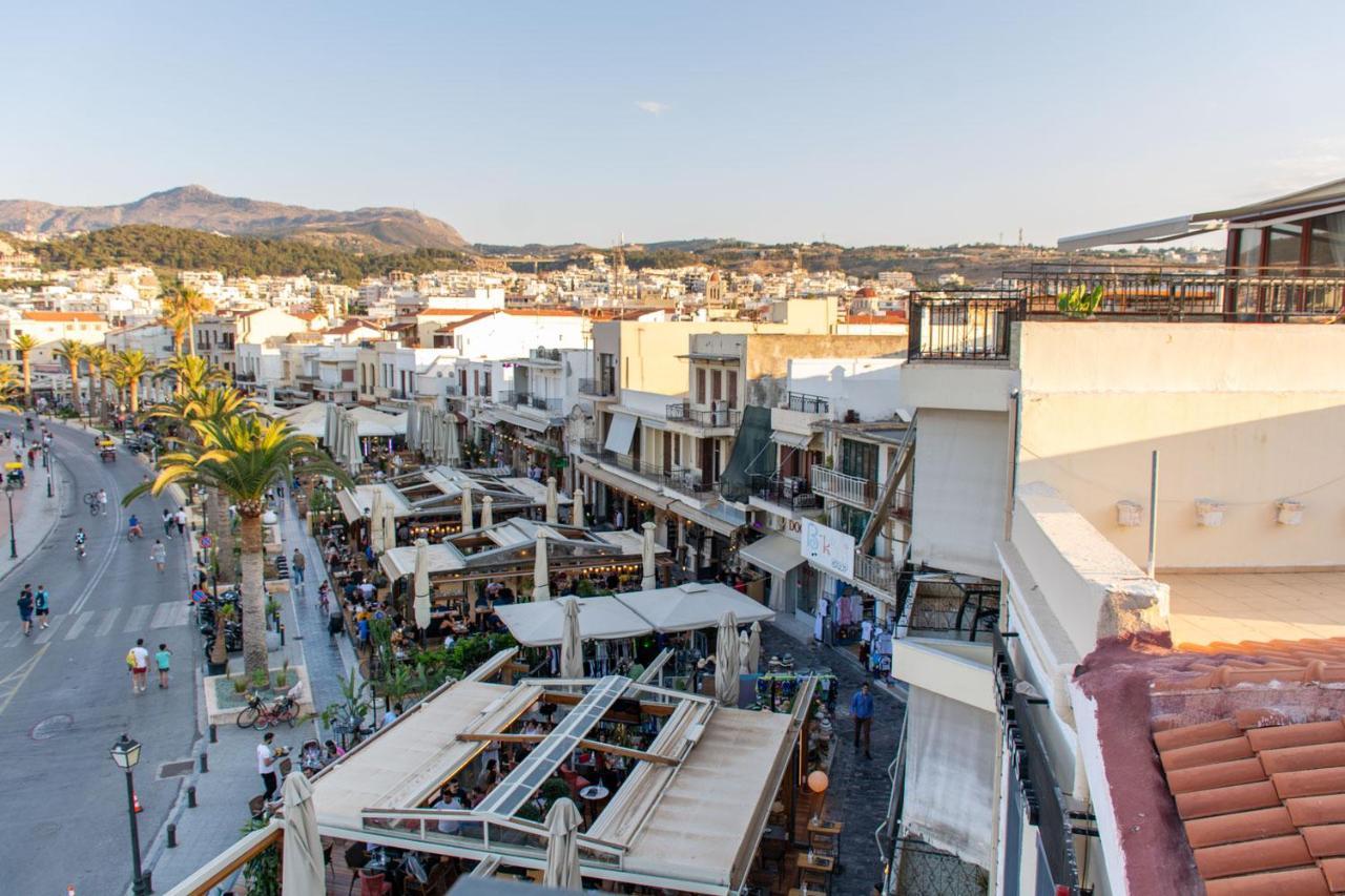 V77 Seafront Suites Rethymnon Exterior foto